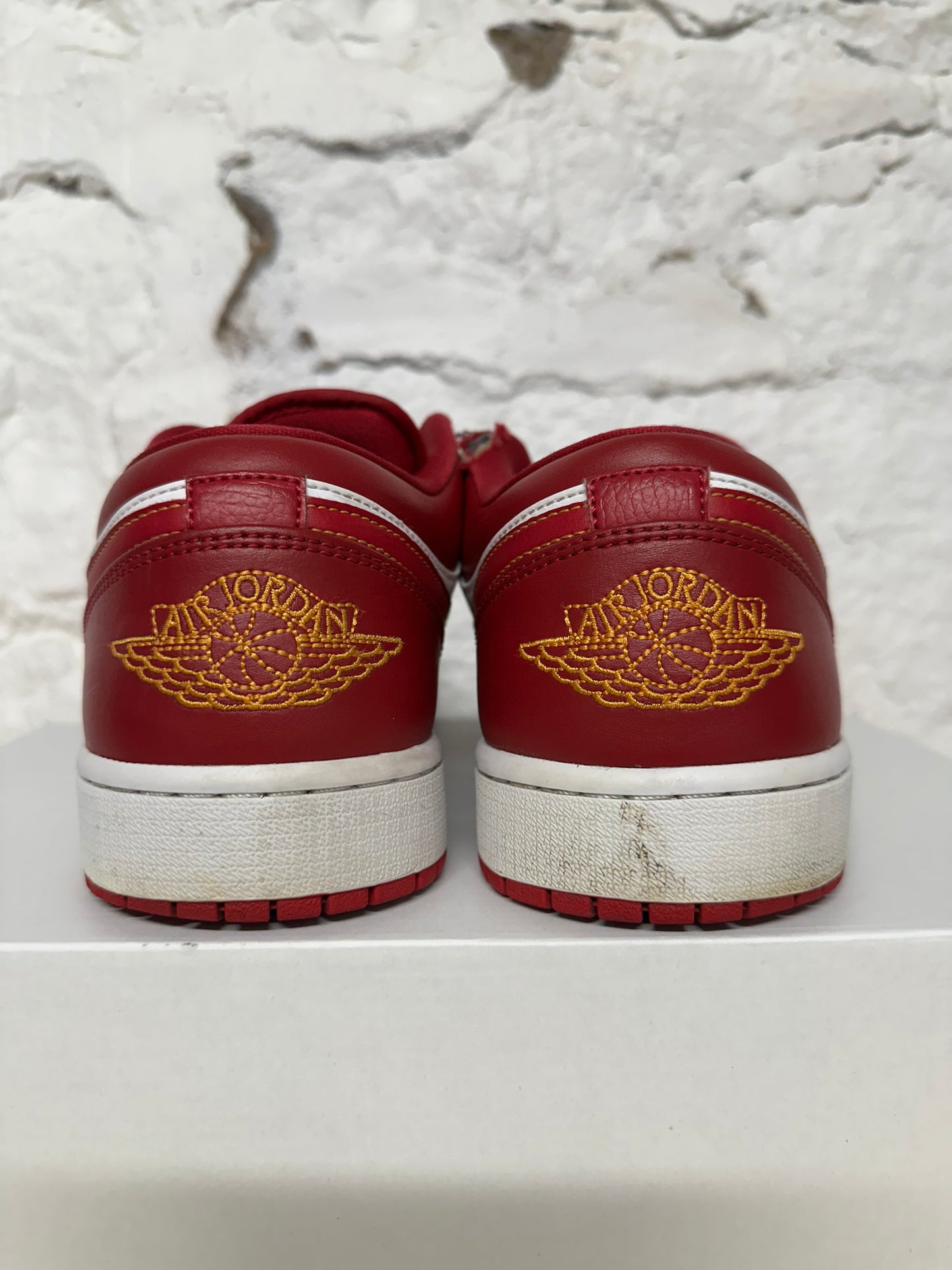 Air Jordan 1 Low Cardinal Red Sz 12.5