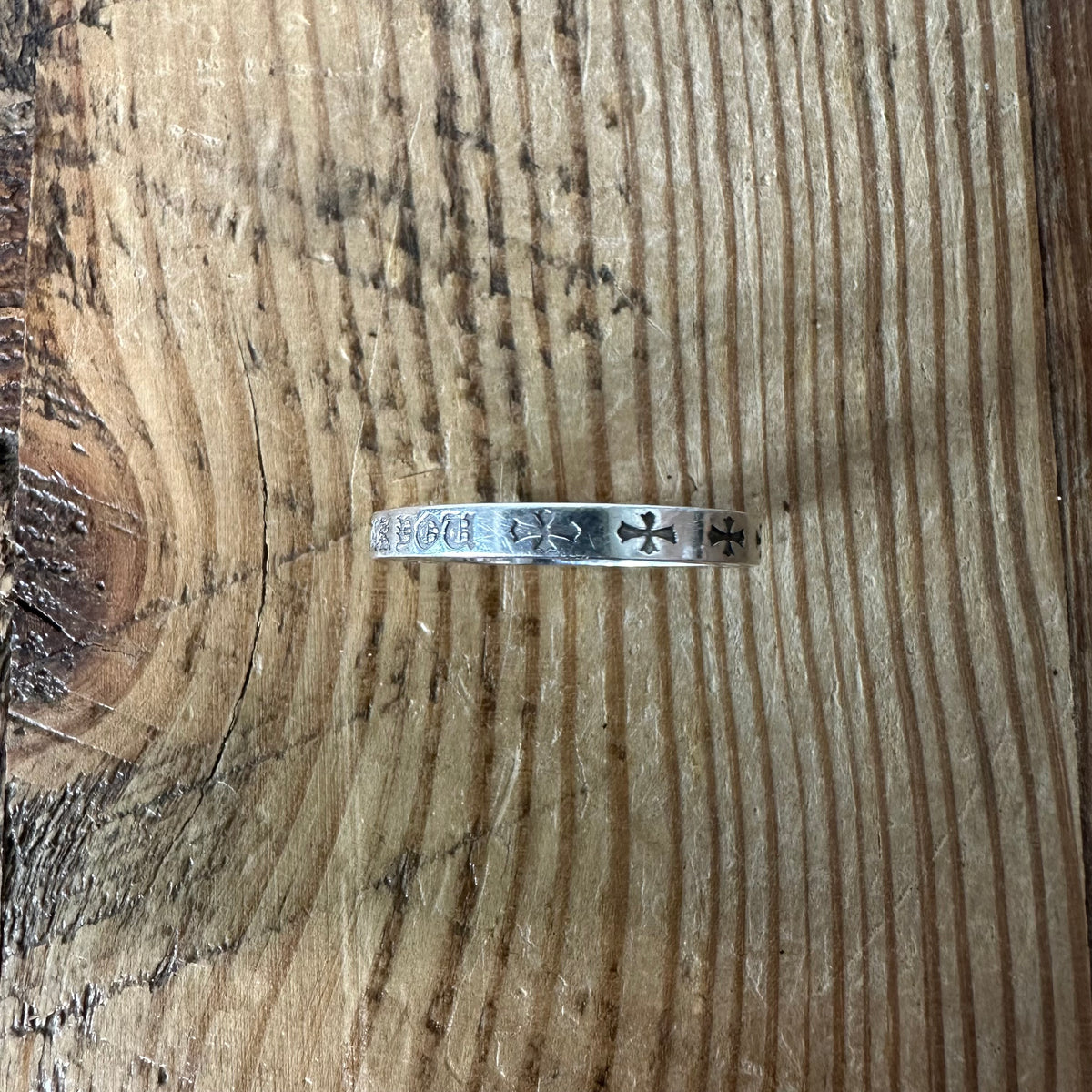 Chrome Hearts Los Angeles F*** You Spacer Ring Sz 11