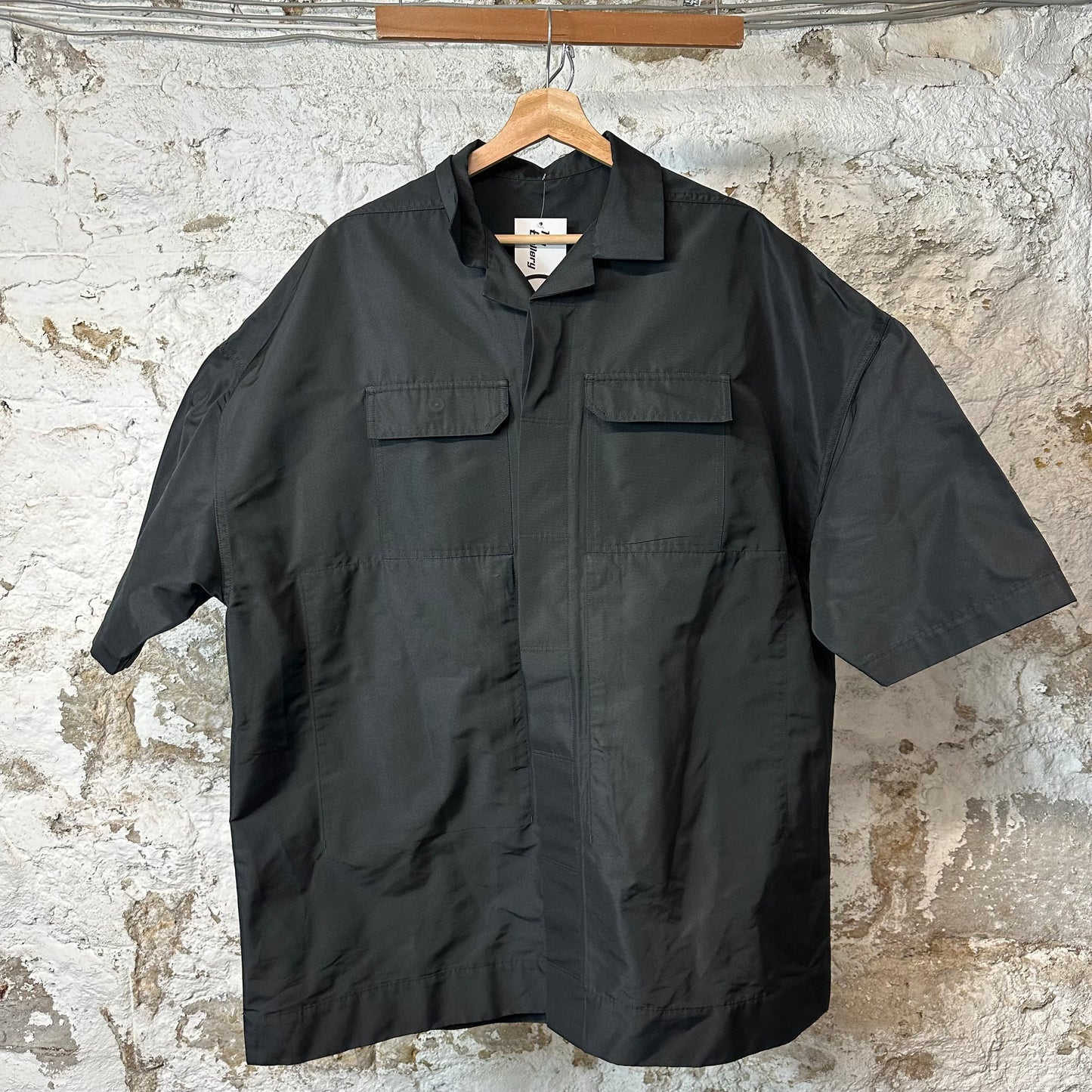 Rick Owens Lido Button Up Shirt Black Sz XL (50)