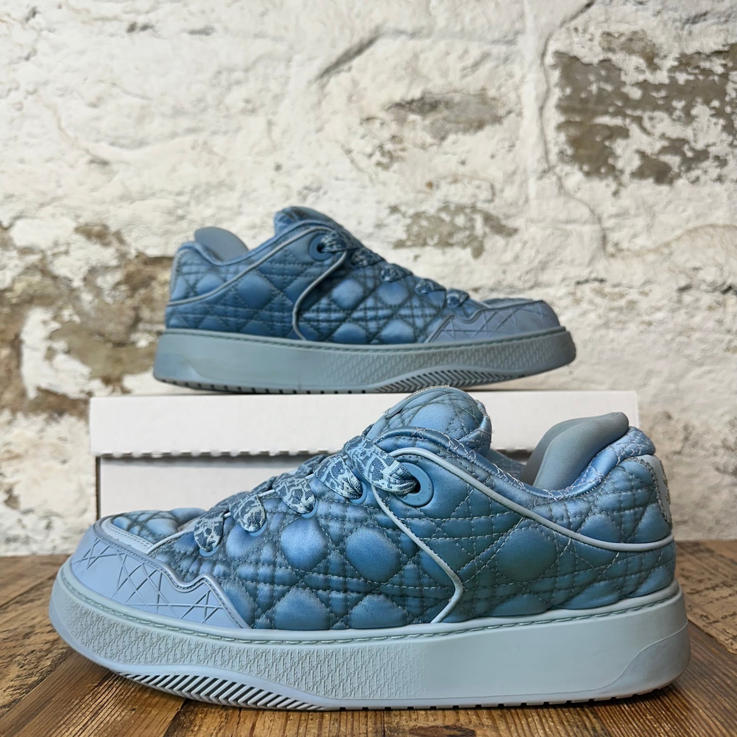 Dior ERL Blue Oblique Skate Sneaker Sz 10 (43) No Box