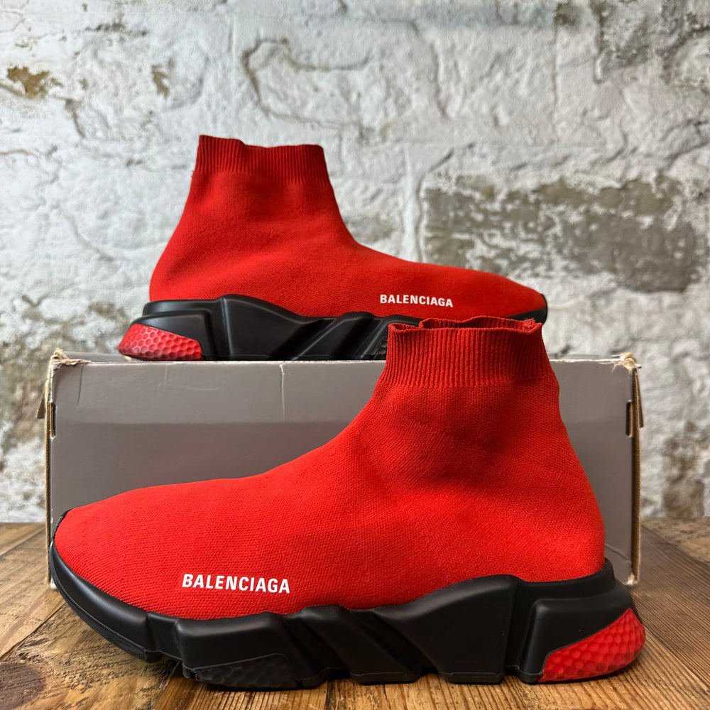 Balenciaga Sock Runner Red Black Sneaker Sz 10 (43)
