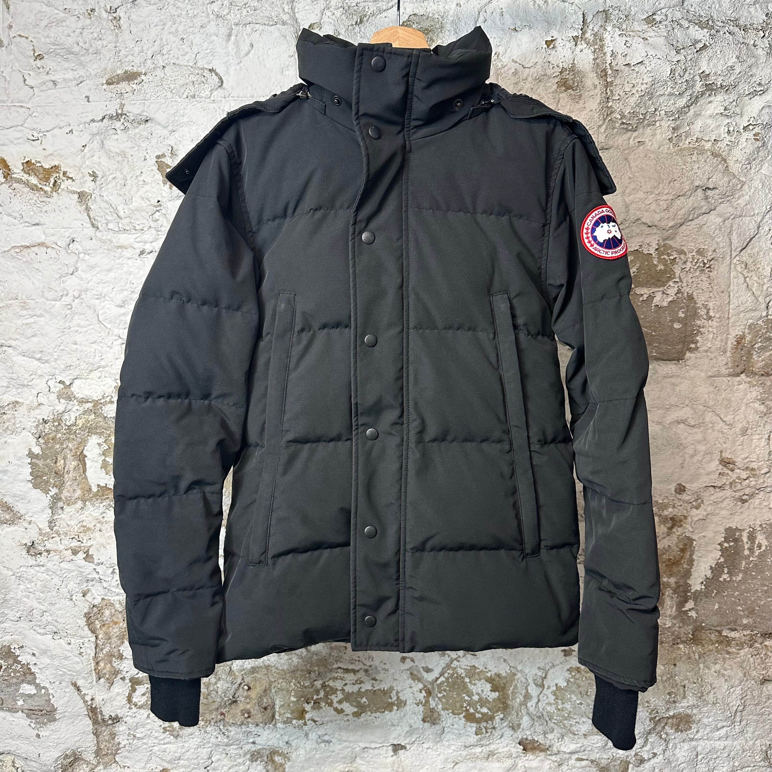 Canada Goose Mcmillan Parka Jacket Black Sz XS