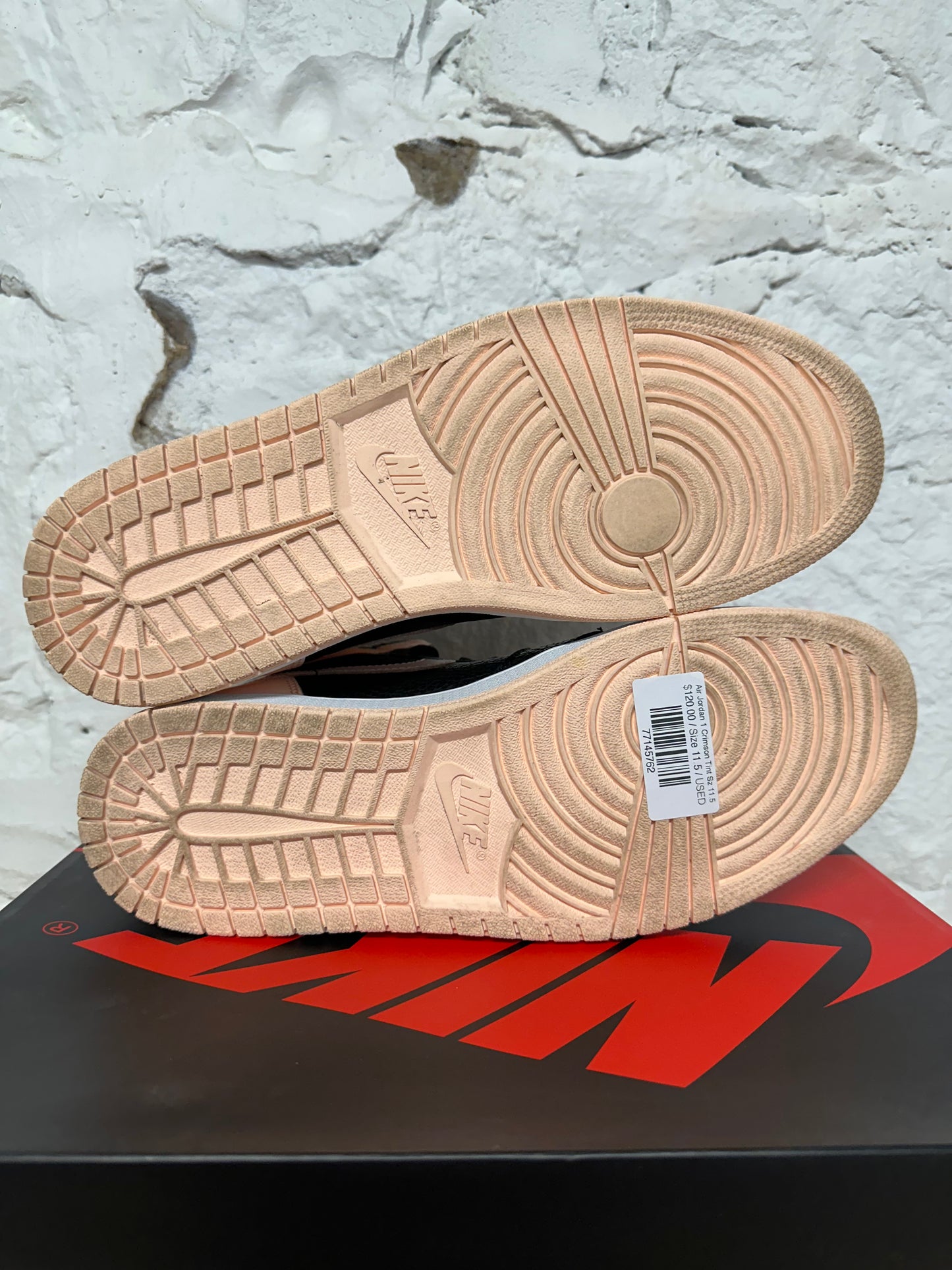 Air Jordan 1 High Crimson Tint Sz 11.5