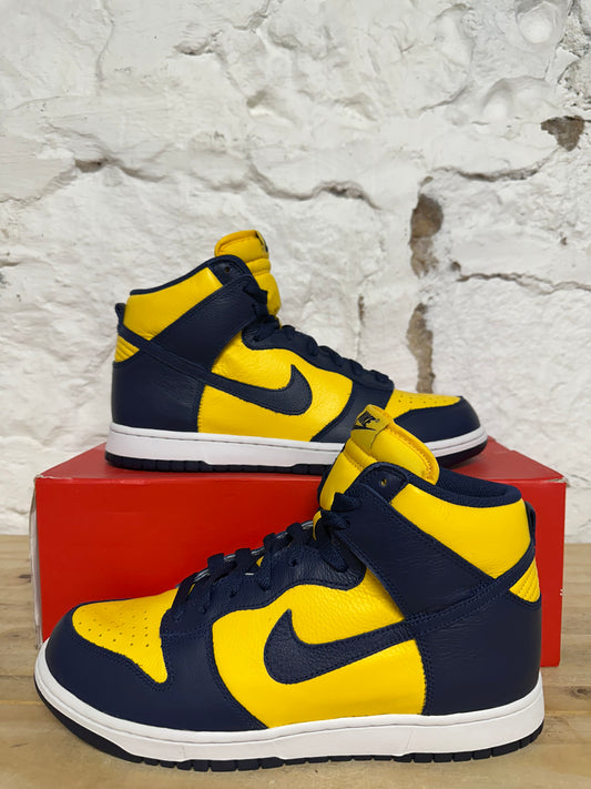 Nike Dunk High Michigan (2016) Sz 10.5