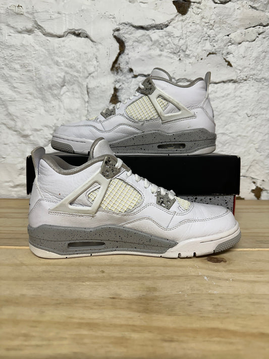 Air Jordan 4 White Oreo Sz 7Y