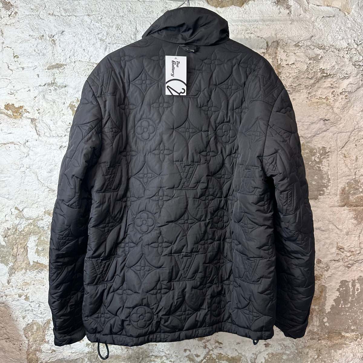 Louis Vuitton Monogram Padded Jacket Black Sz XL (52)