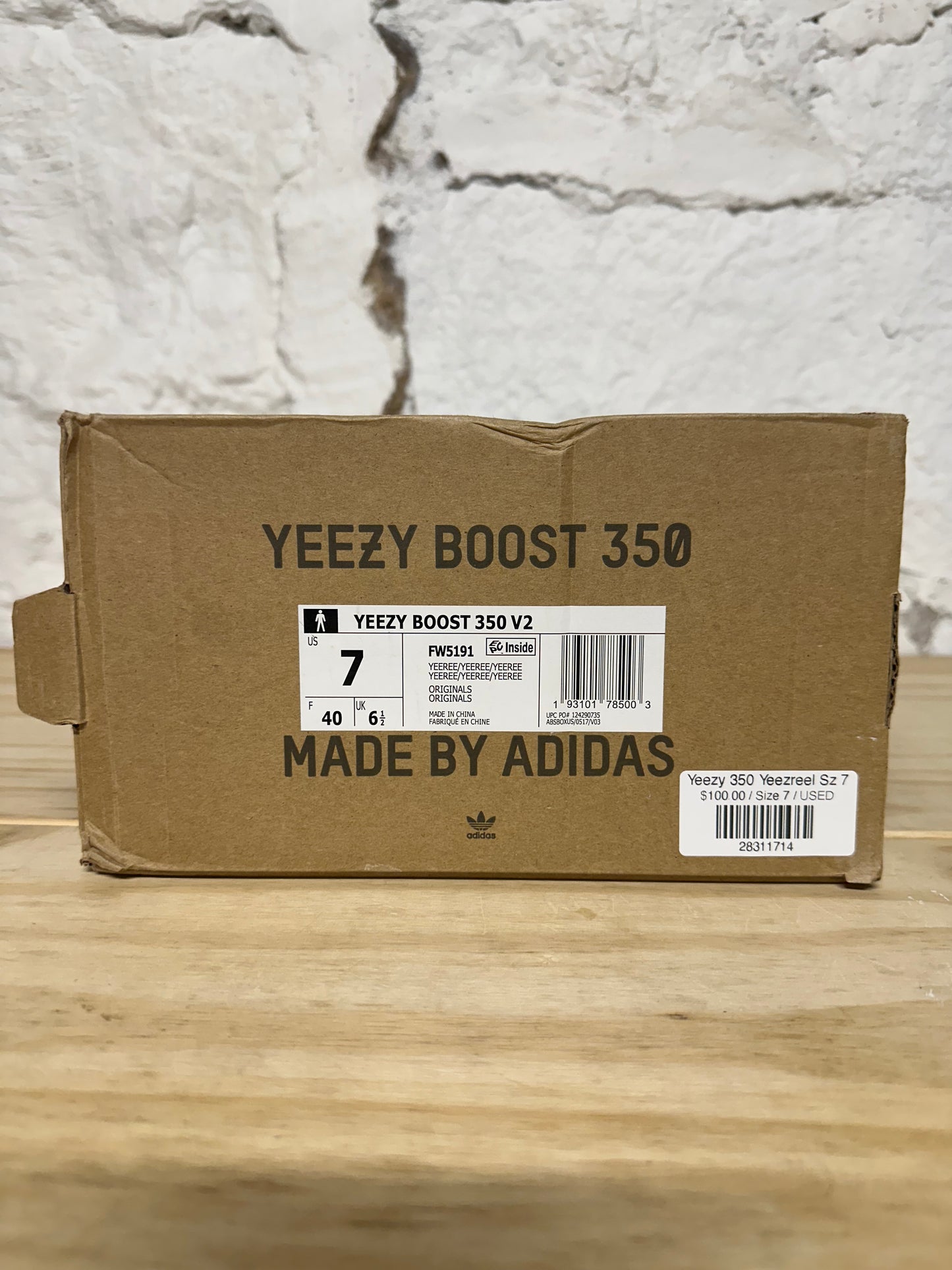 Yeezy 350 V2 Yeezreel Sz 7