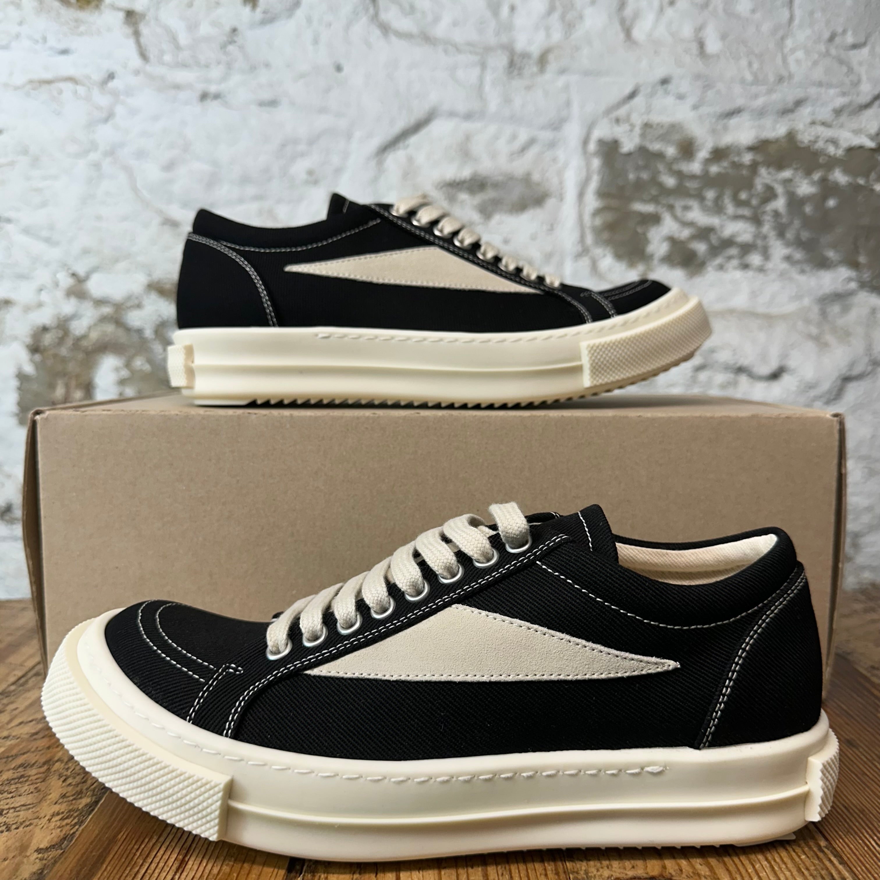 Rick Owens Vintage Black Milk Sneaker DS