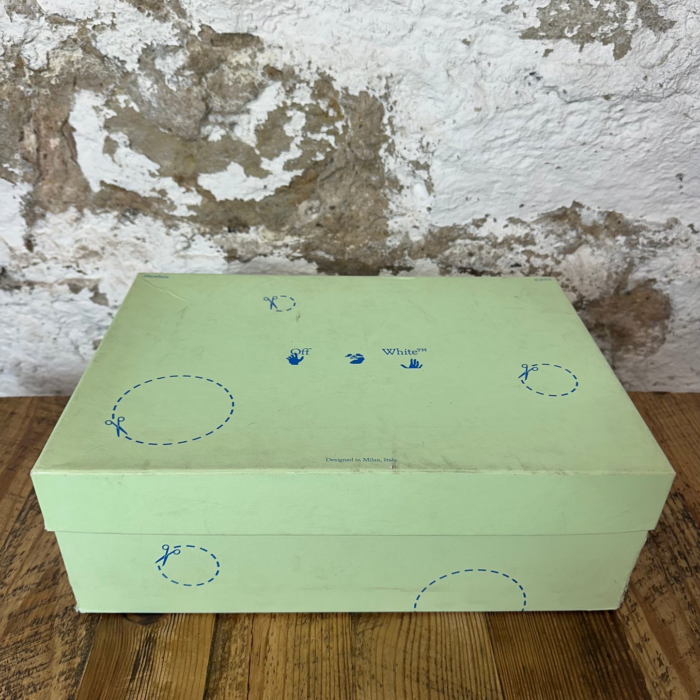 Off-White Out Of Office Black White Sneaker Sz 8 (41)