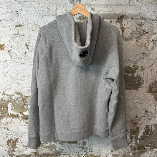 Chrome Hearts Y Not GRP Grey Zip Up Hoodie Sz M