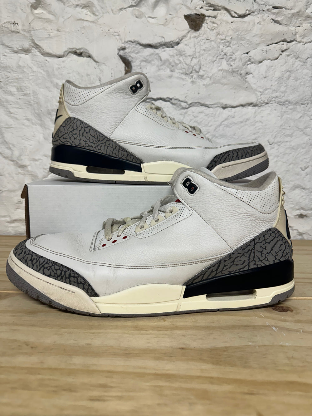 Air Jordan 3 White Cement Reimagined Sz 16