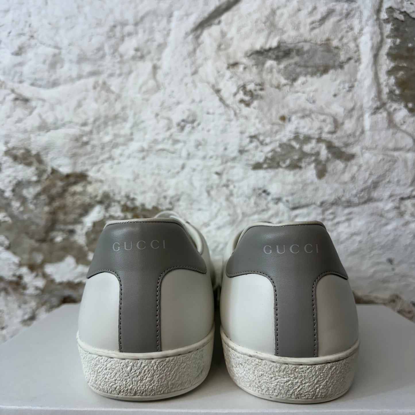 Gucci Ace Interlocking G White Low Sneaker Sz 13 No Box