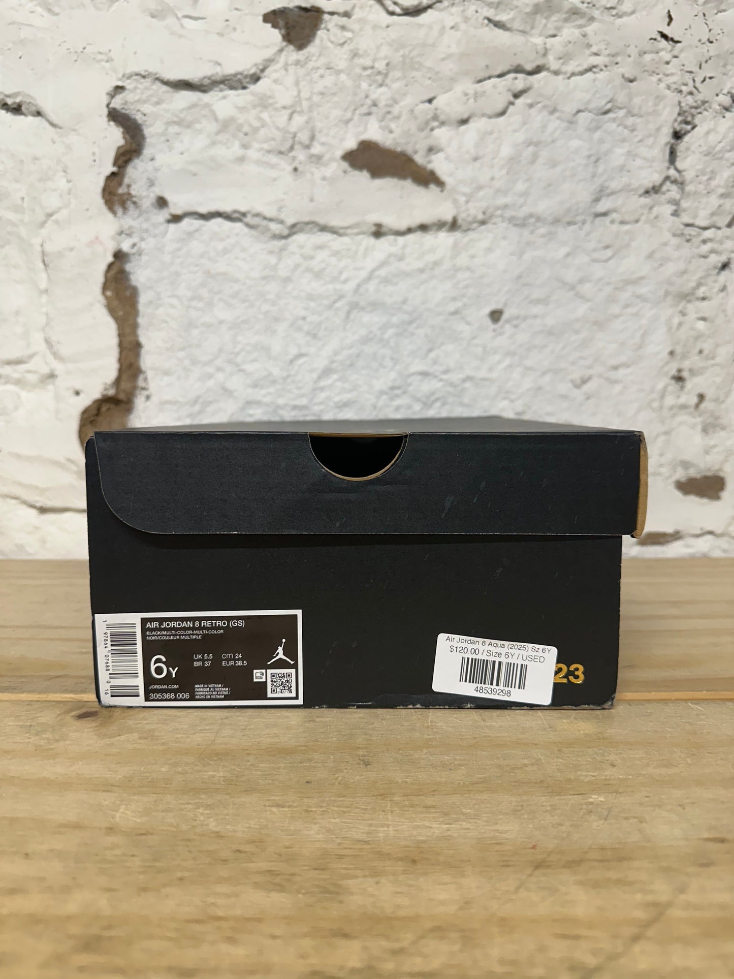 Air Jordan 8 Aqua (2025) Sz 6Y