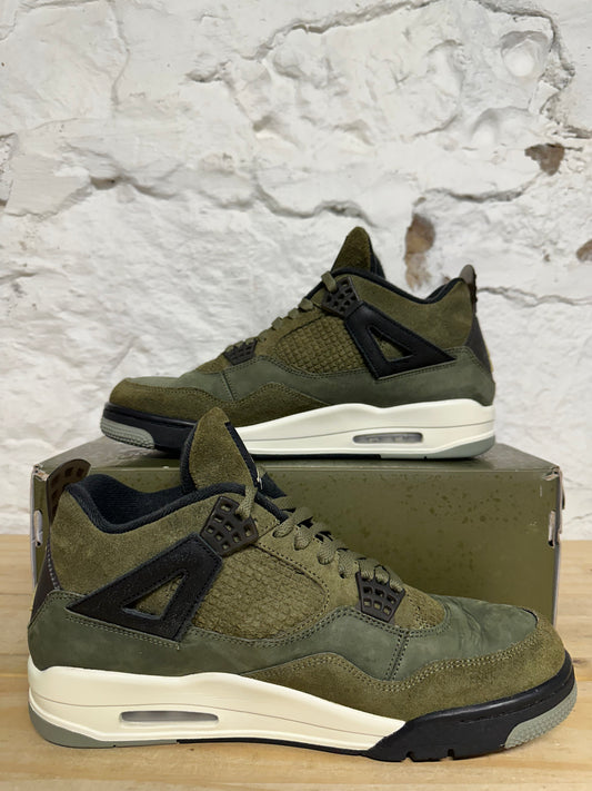 Air Jordan 4 Craft Olive Sz 12