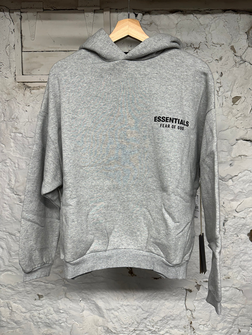 Fear of God Essentials Light Heather Hoodie DS