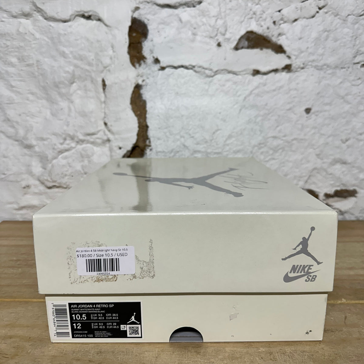 Air Jordan 4 SB Midnight Navy Sz 10.5