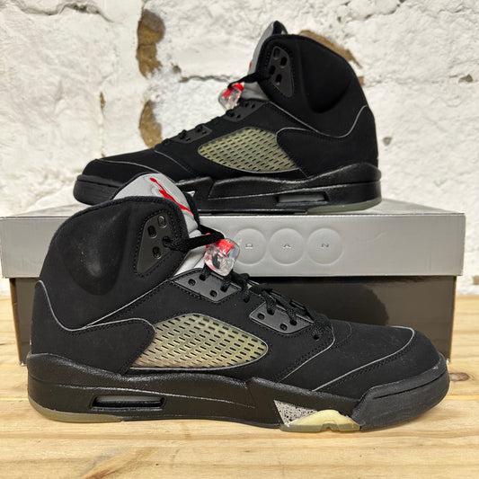 Air Jordan 5 Black Metallic (2007) Sz 10 DS