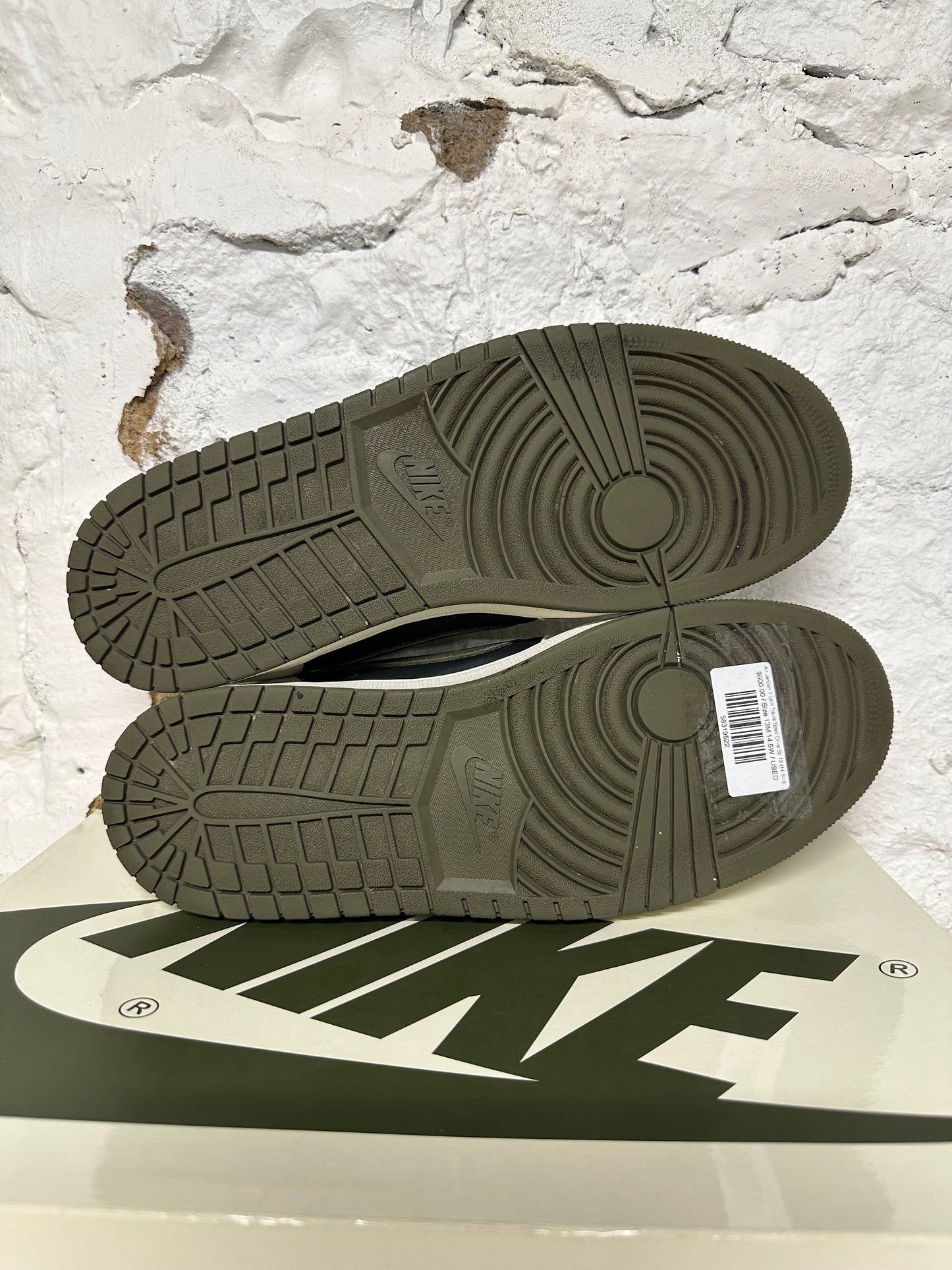 Air Jordan 1 Low Travis Scott Olive Sz 13 (14.5W)