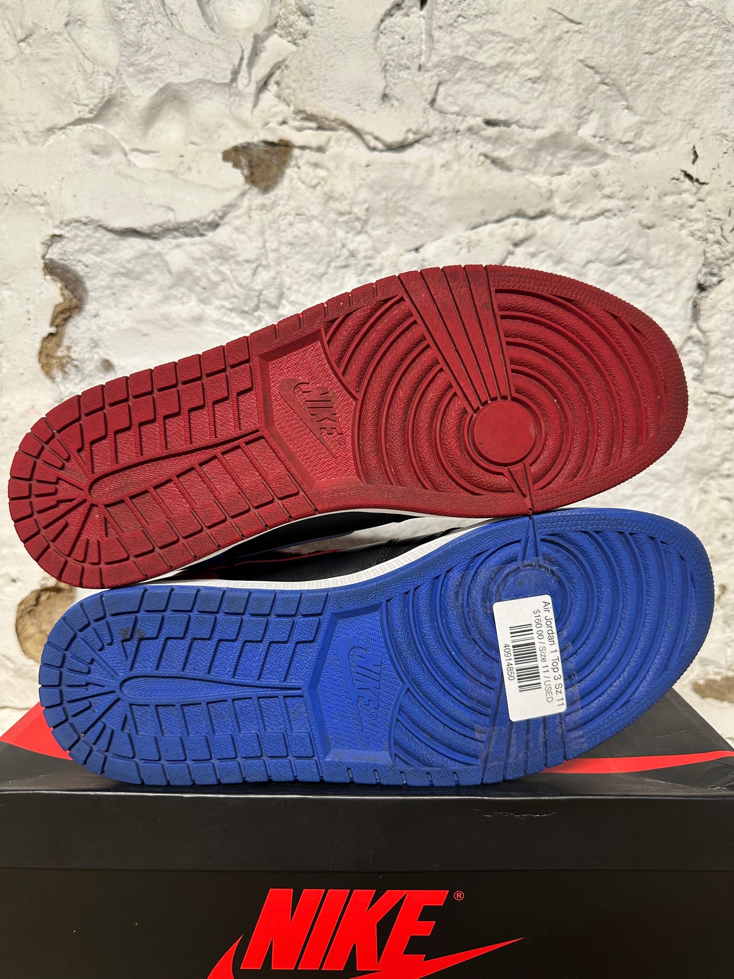 Air Jordan 1 High Top 3 Sz 11