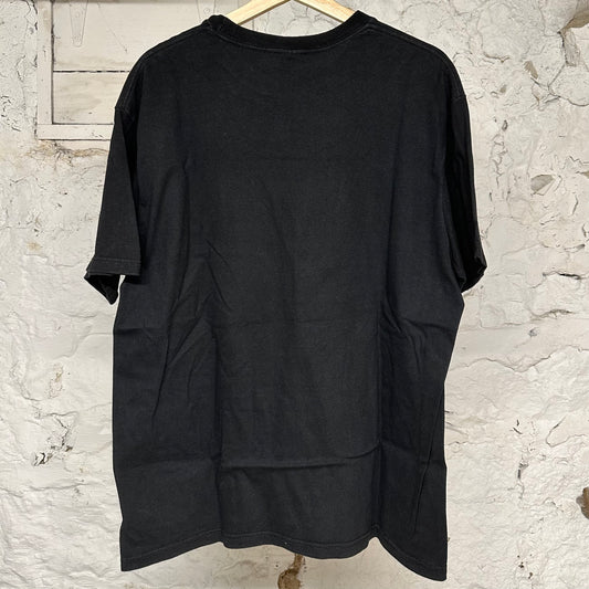 Supreme Chest Logo Black T-Shirt Sz L