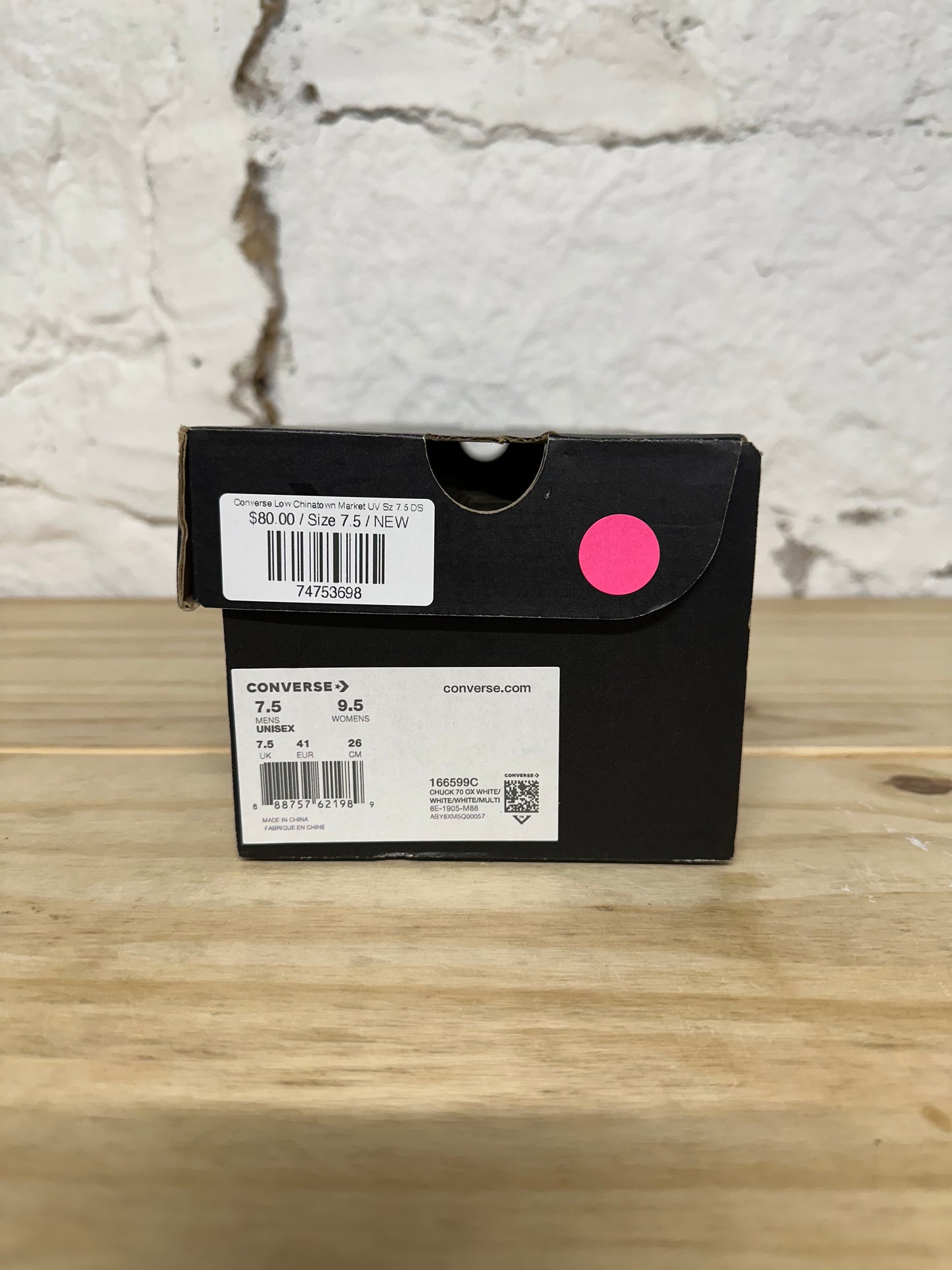 Converse Low Chinatown Market UV Sz 7.5 DS