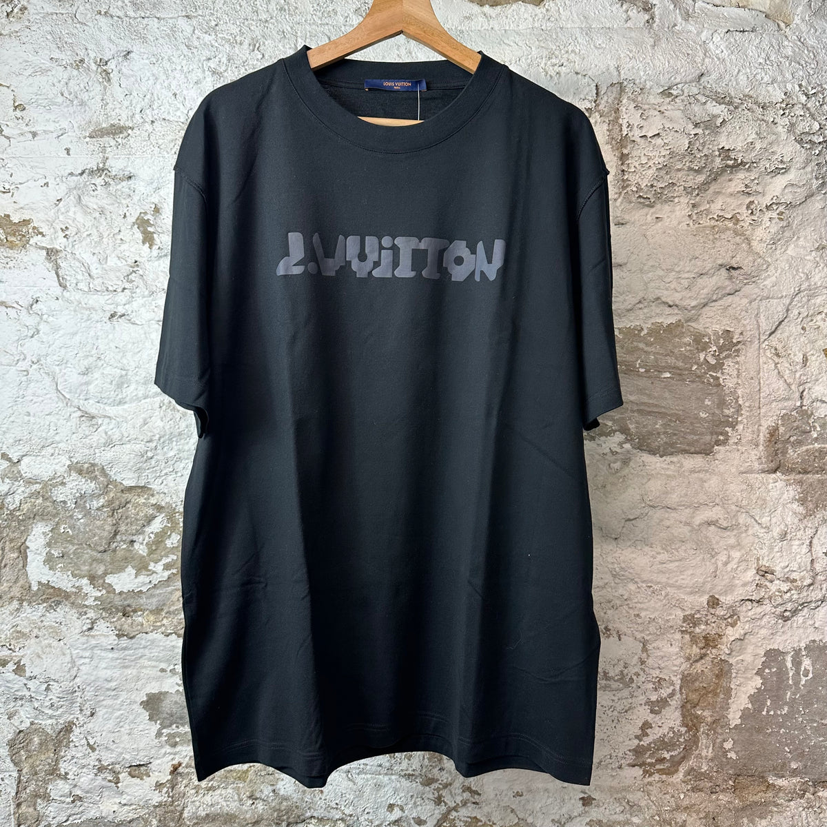 Louis Vuitton 2054 Heat Reactive Black T-Shirt Sz XXL