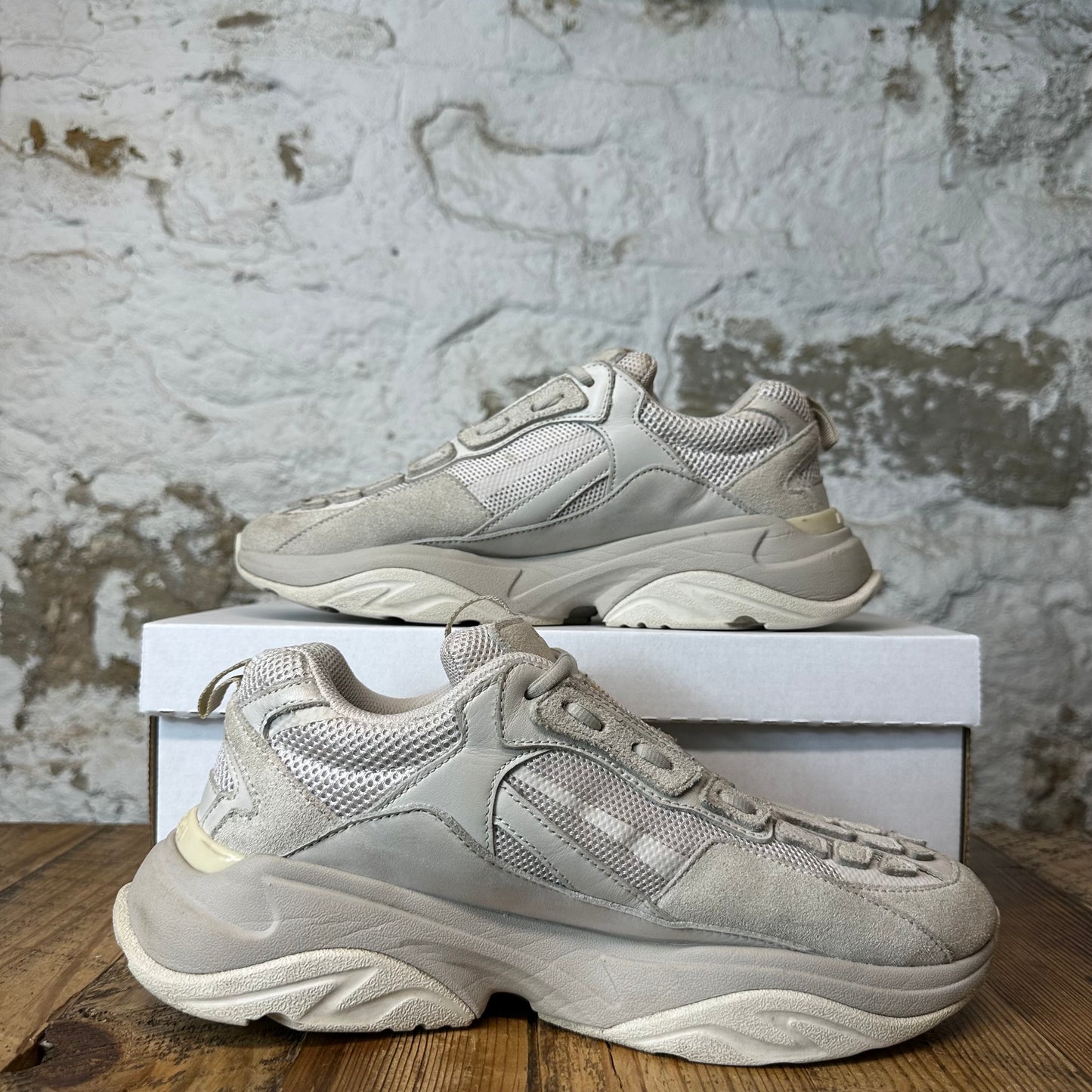 Amiri Triple Grey Bone Runner Sneaker Sz 9 (42)