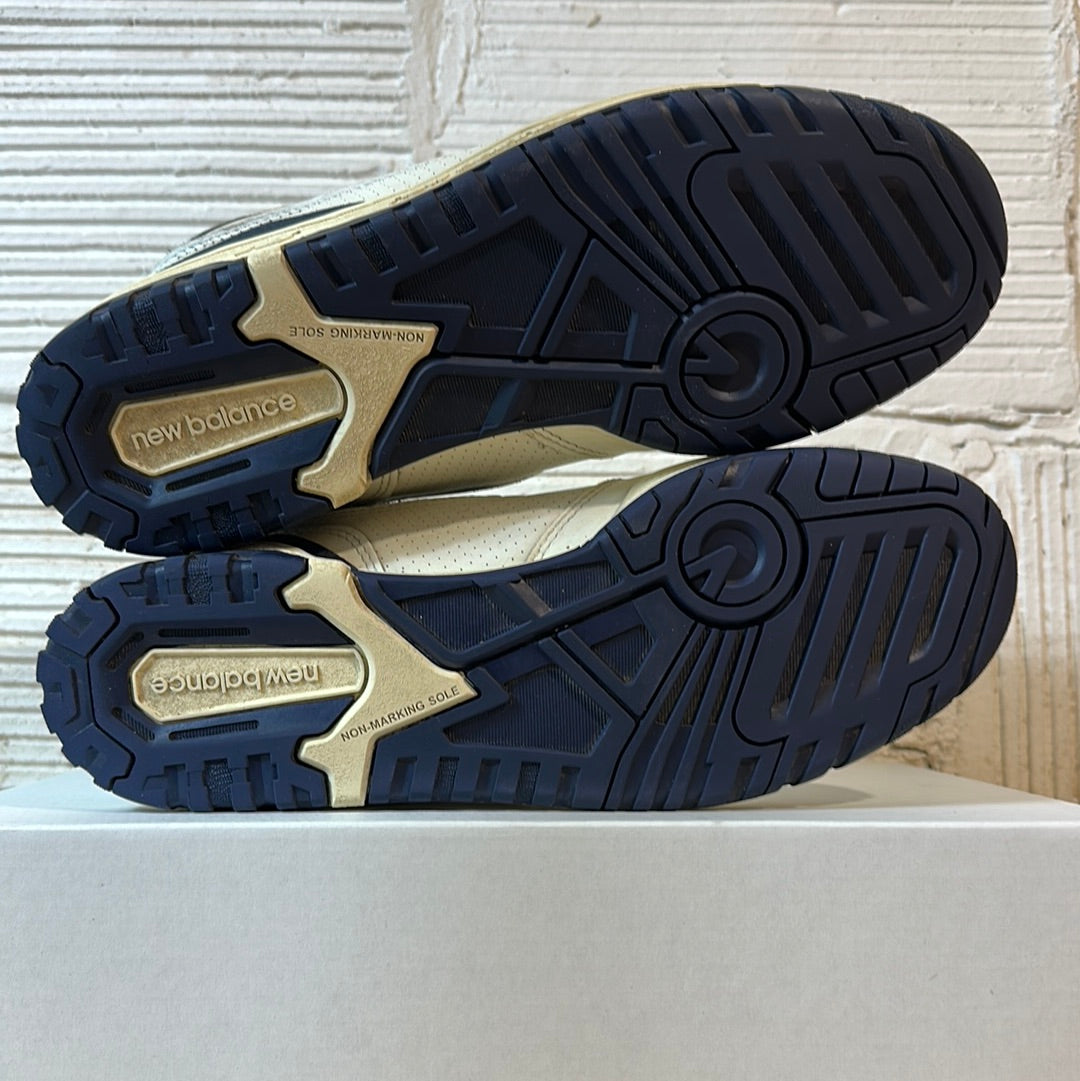 New Balance 550 Aime Leon Dore White Navy Sz 9.5