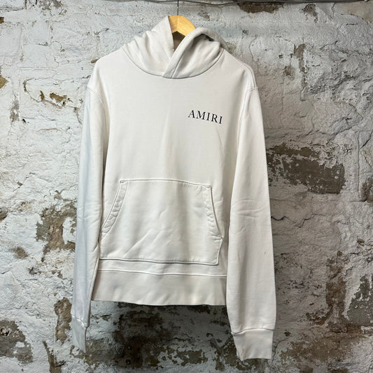 Amiri Mushroom Logo Hoodie White Sz M