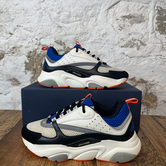 Dior B22 Blue Gray Black Sneaker Sz 8 (41)