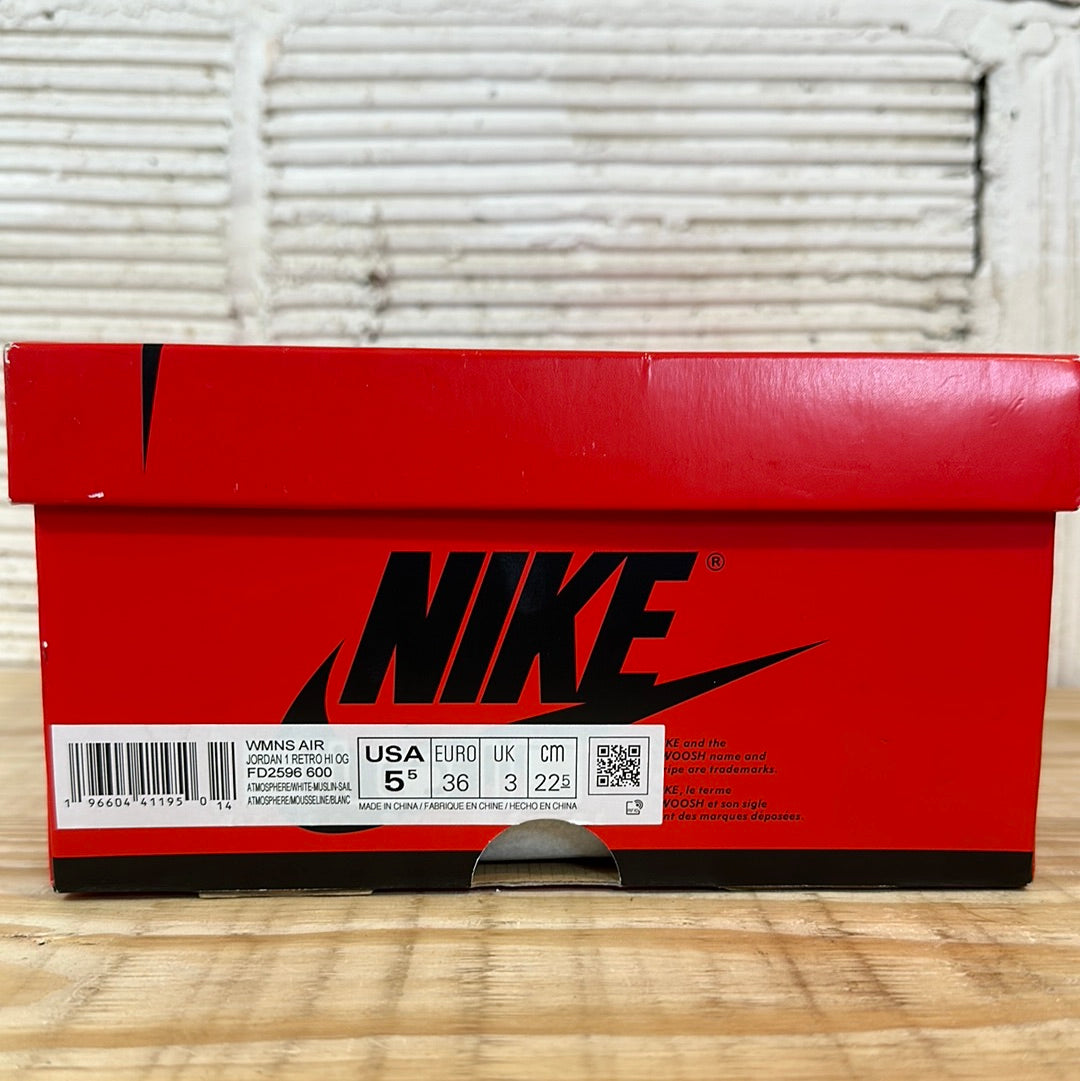 Air Jordan 1 High Washed Pink Sz 4(5.5W)