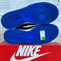 Nike Dunk Low Black Hyper Cobalt Sz 11.5