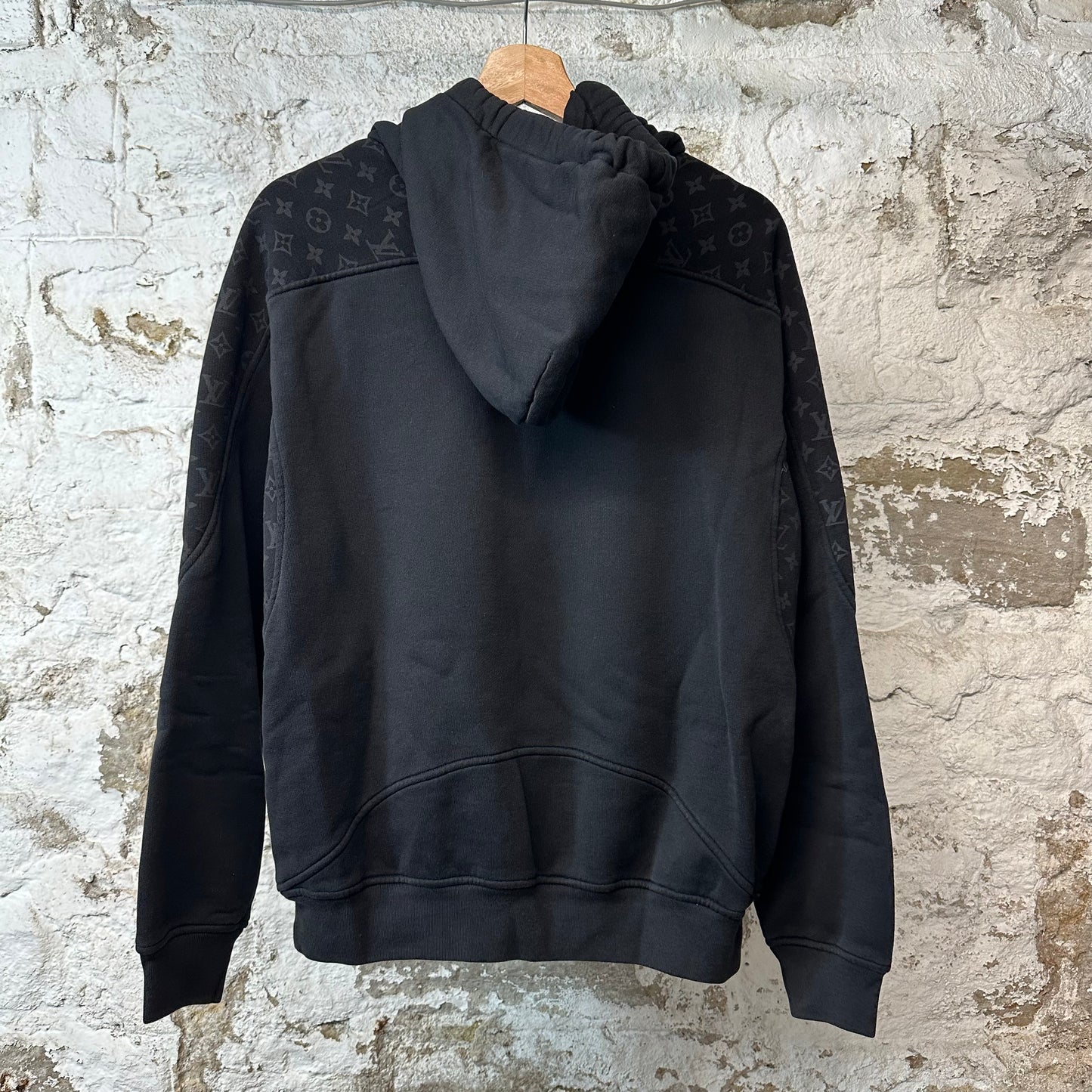 Louis Vuitton Circe Cut Monogram Hoodie Black Sz M