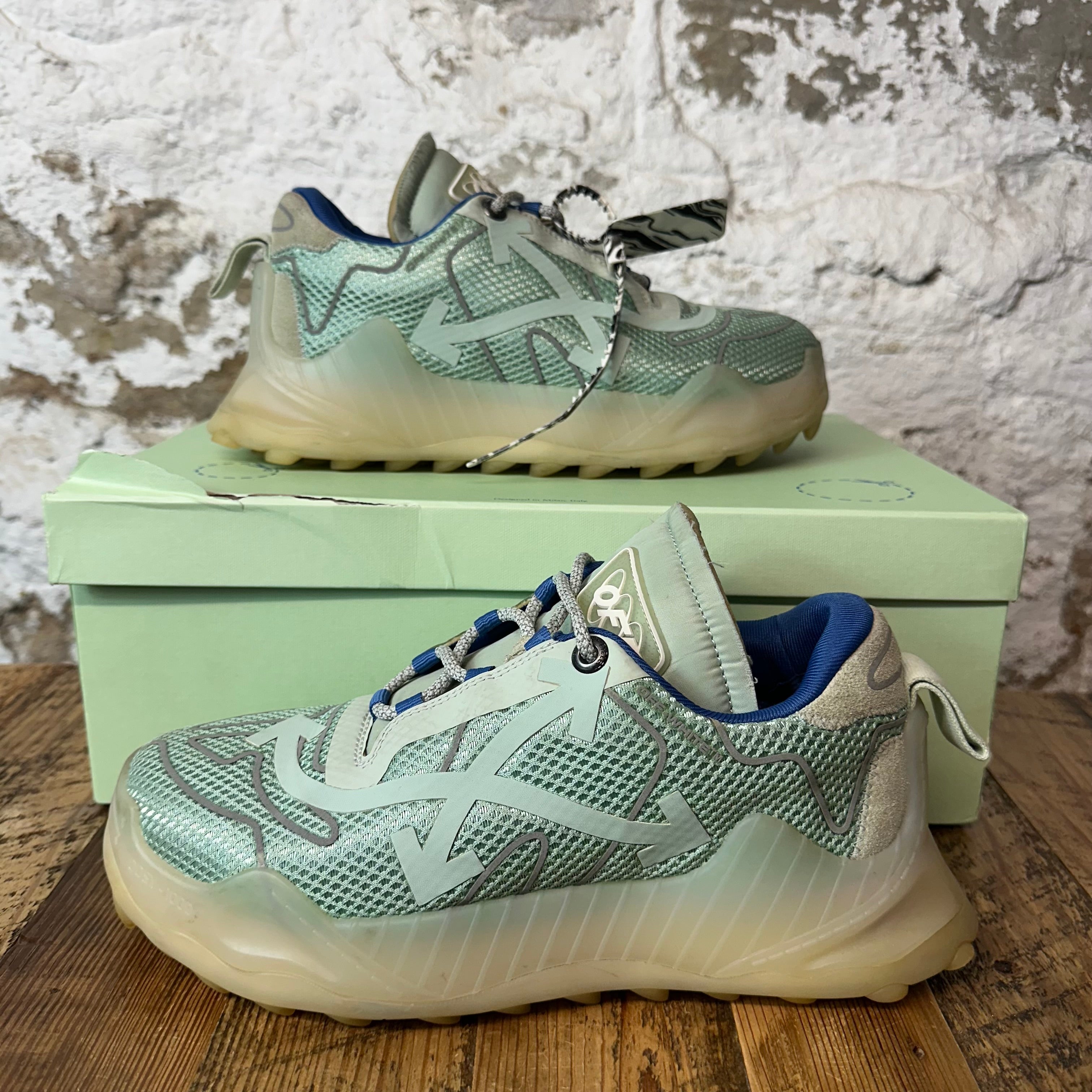 Off-White Odyssey Mesh Mint Sz 10 (43)
