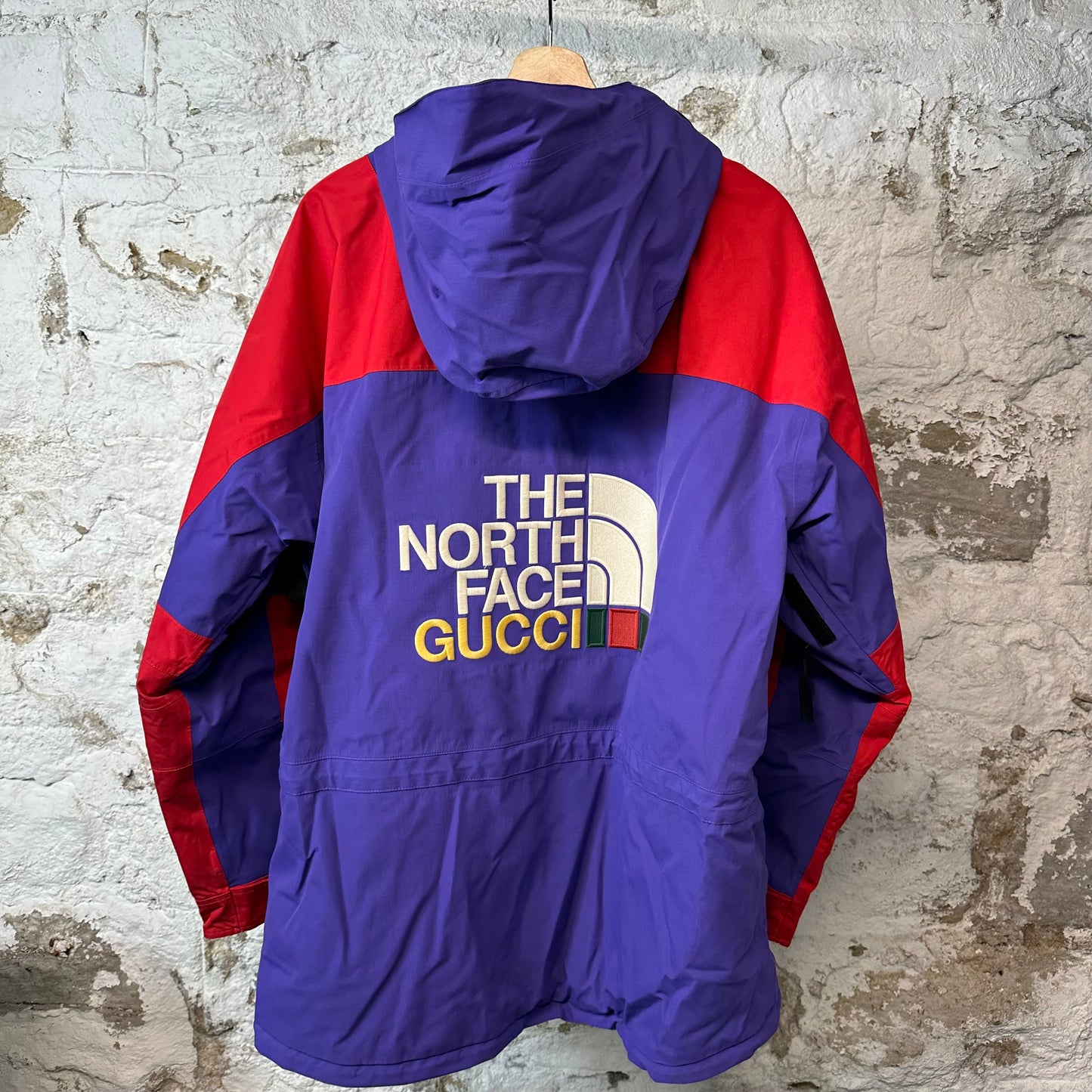 Gucci TNF Purple Red Jacket Sz L