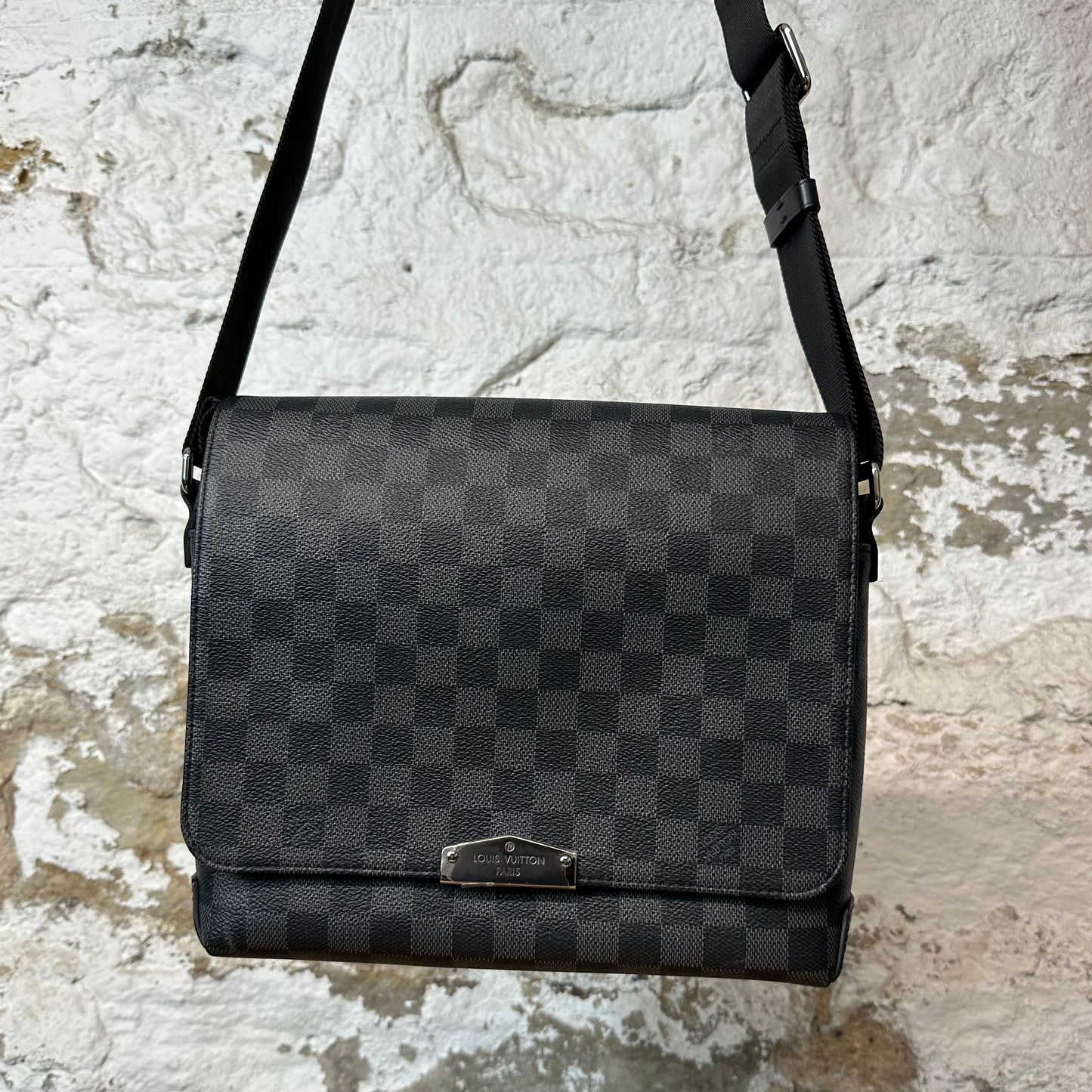 Louis Vuitton Damier Graphite District PM Messenger Bag