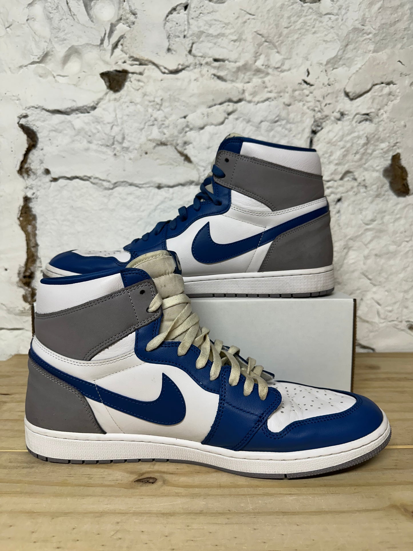 Air Jordan 1 High True Blue Sz 15