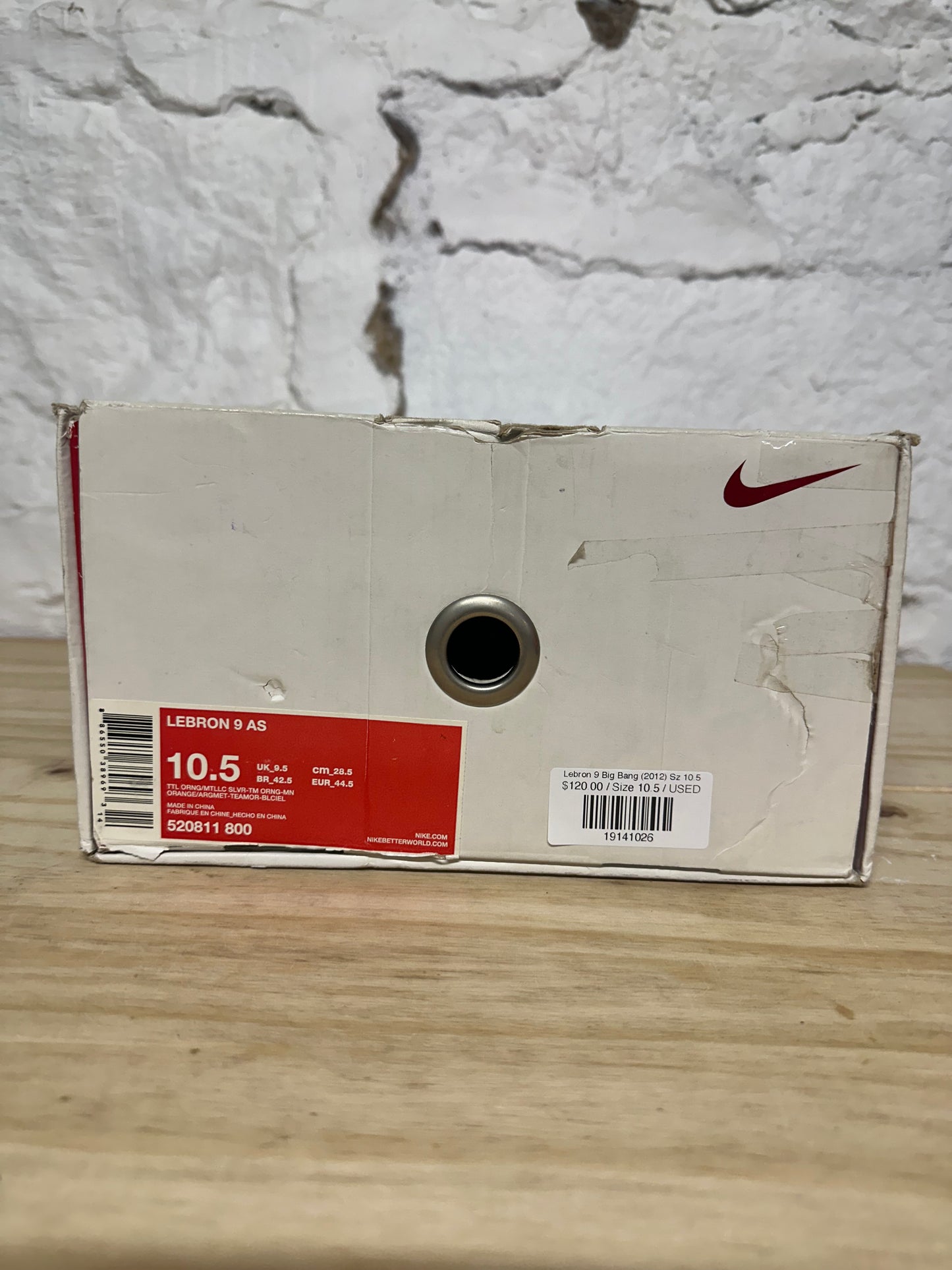 Nike Lebron 9 Big Bang (2012) Sz 10.5