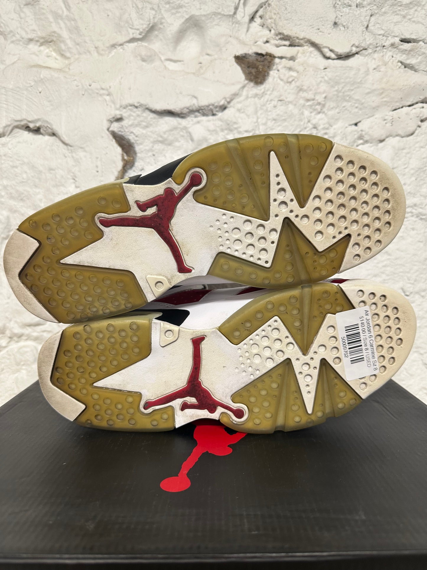 Air Jordan 6 Carmine Sz 8