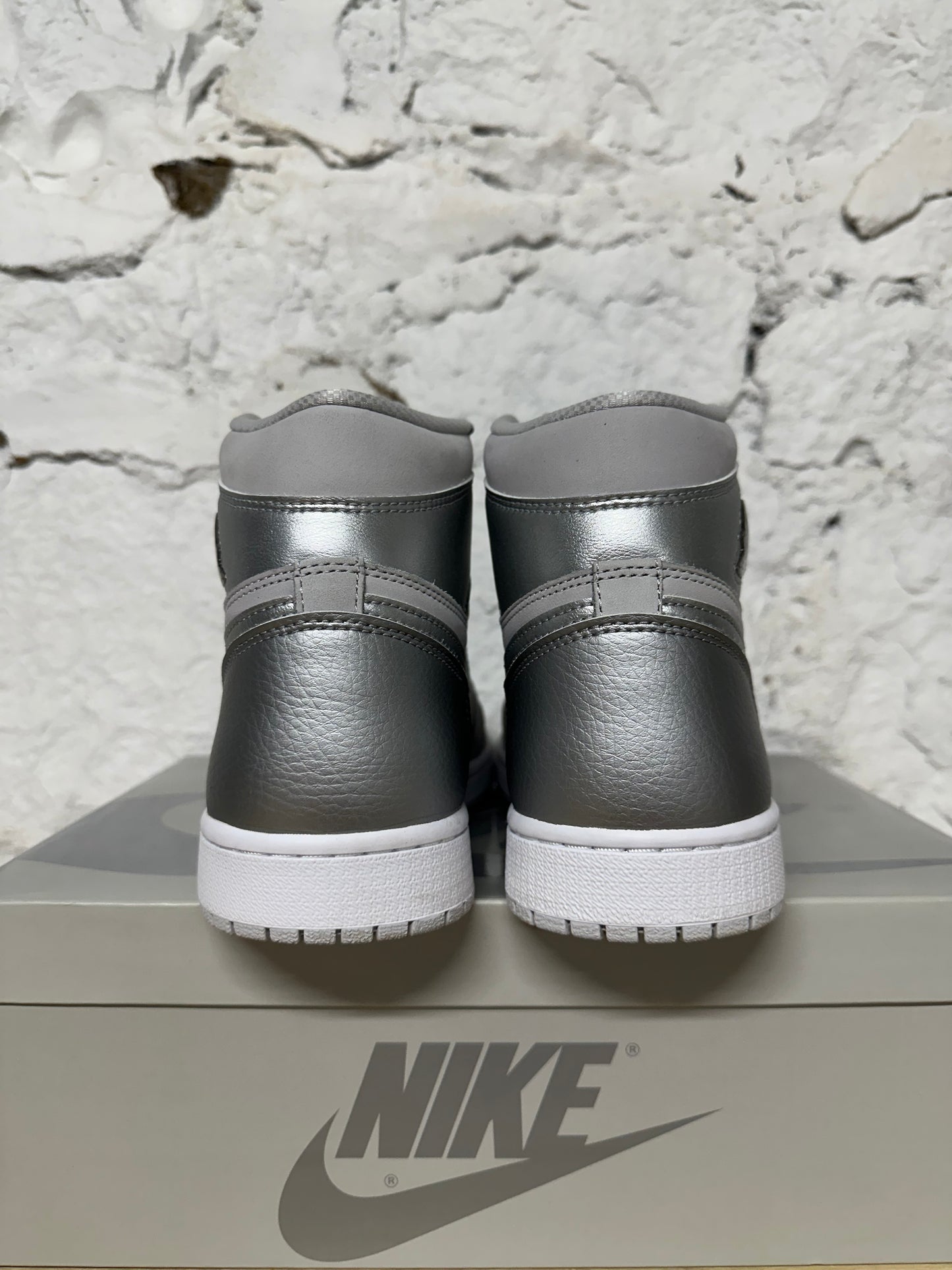 Air Jordan 1 High CO.JP Silver Sz 10