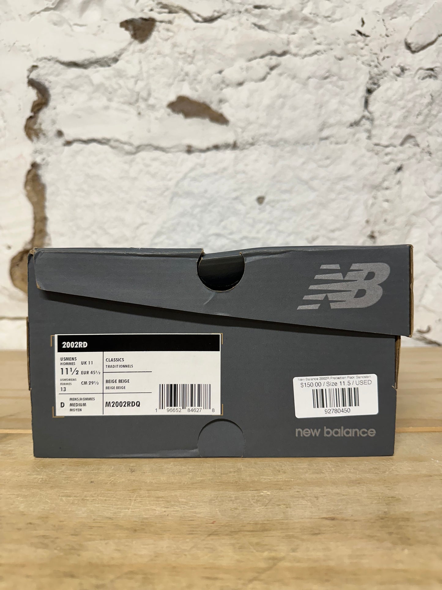 New Balance 2002R Protection Pack Sandstone Sz 11.5