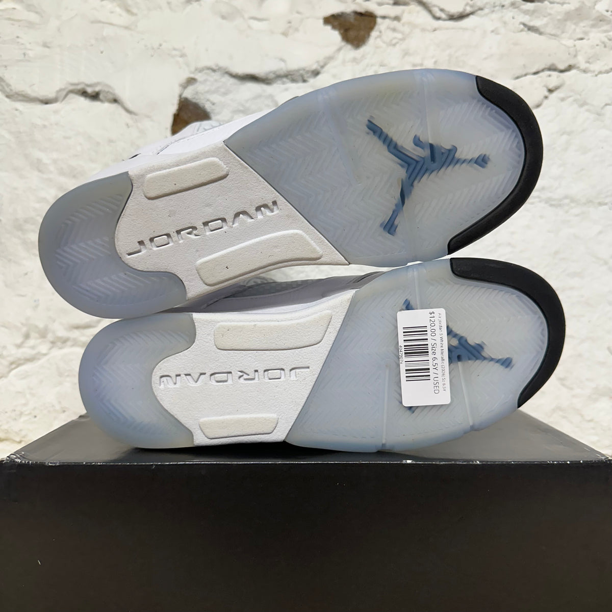 Air Jordan 5 White Metallic (2026) Sz 6.5Y