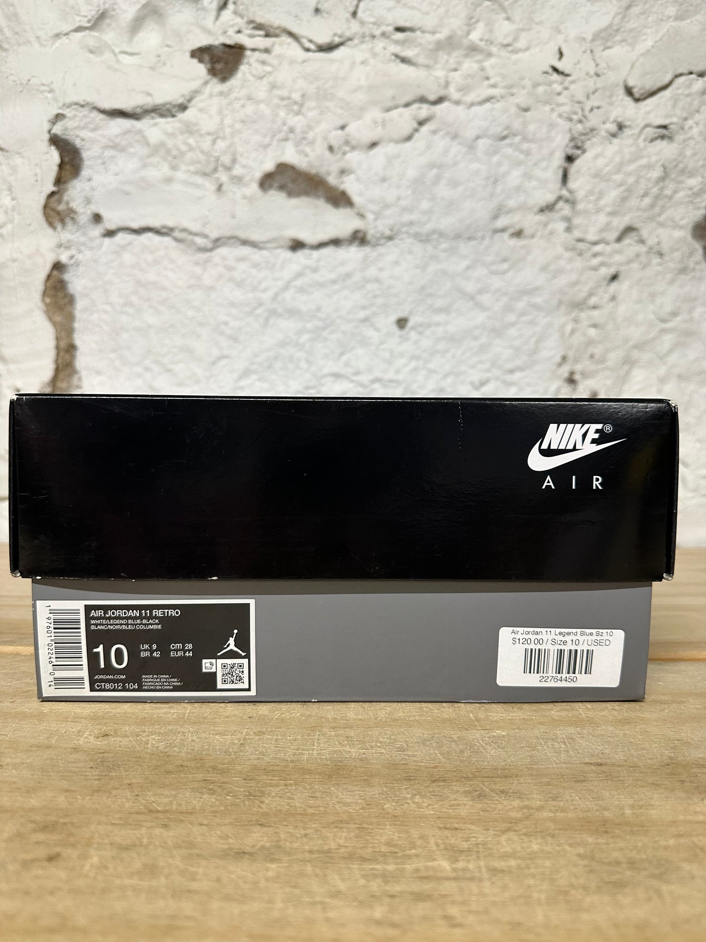 Air Jordan 11 High Legend Blue Sz 10