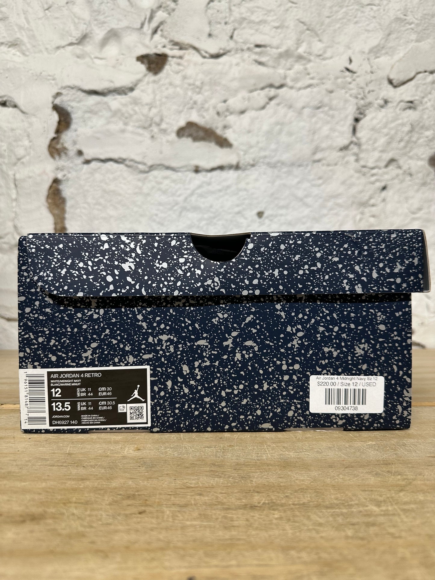 Air Jordan 4 Midnight Navy Sz 12