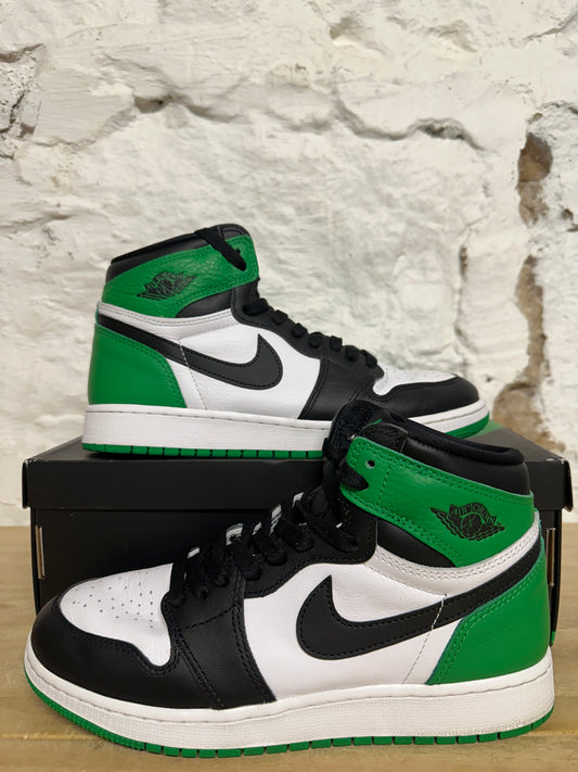 Air Jordan 1 High Lucky Green Sz 7Y