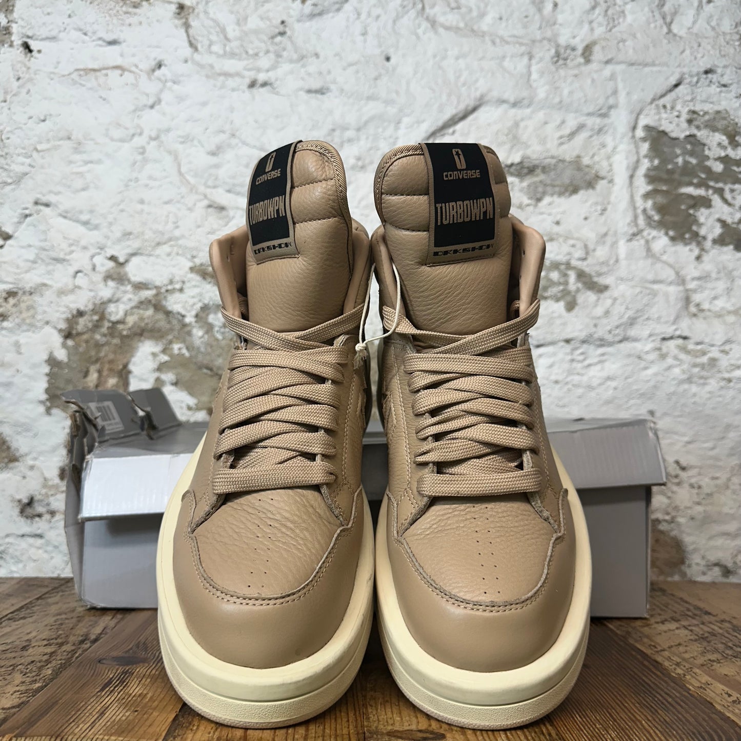 Rick Owens High TurboWPN Cave Sneaker Sz 8.5