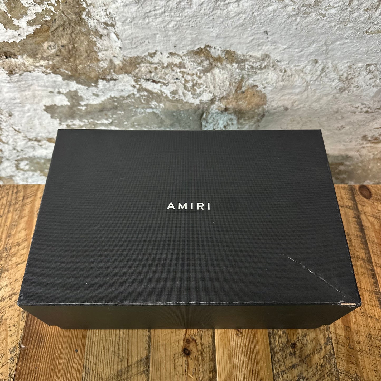 Amiri Gold Skeleton White Sneaker Sz 10 (43)