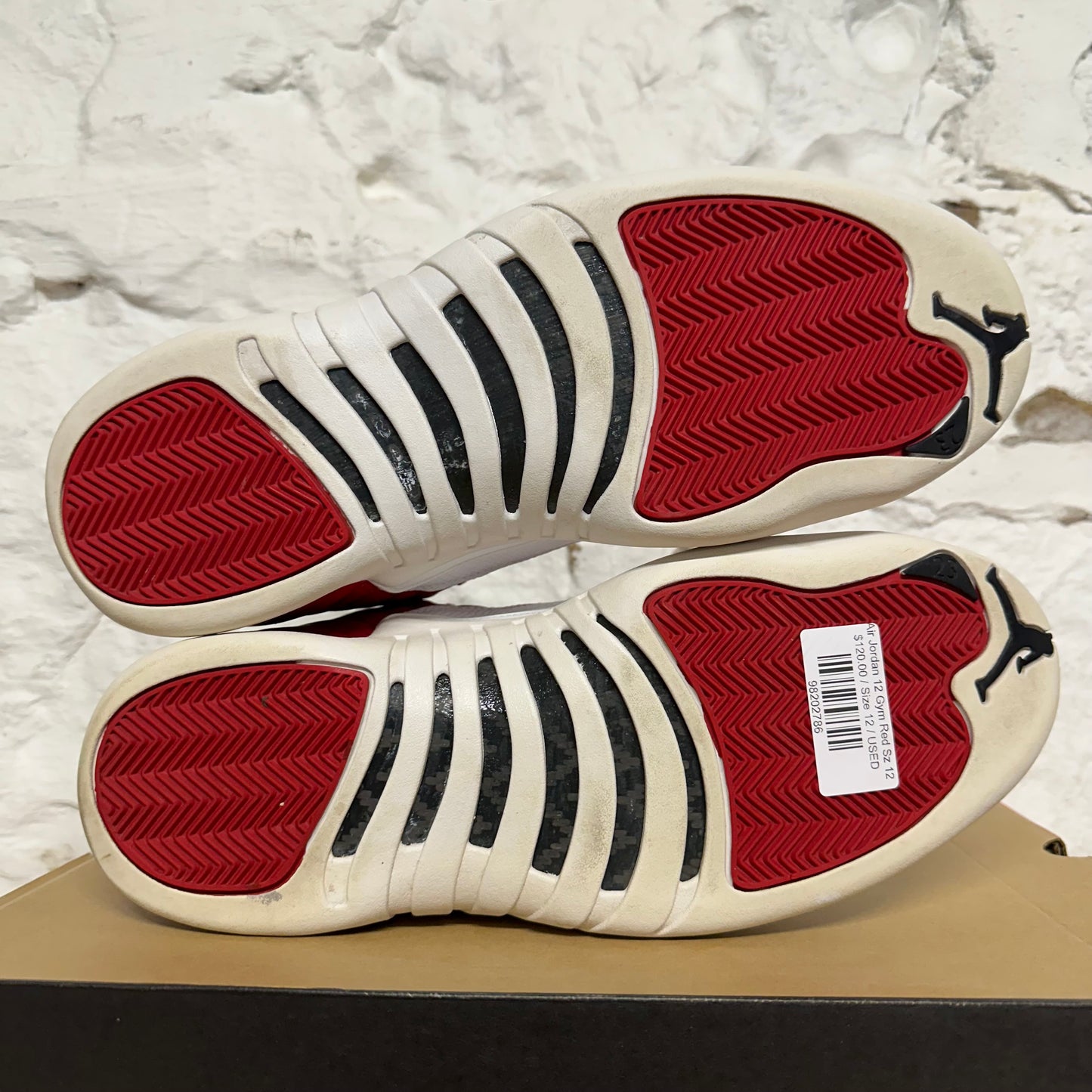 Air Jordan 12 Gym Red Sz 12