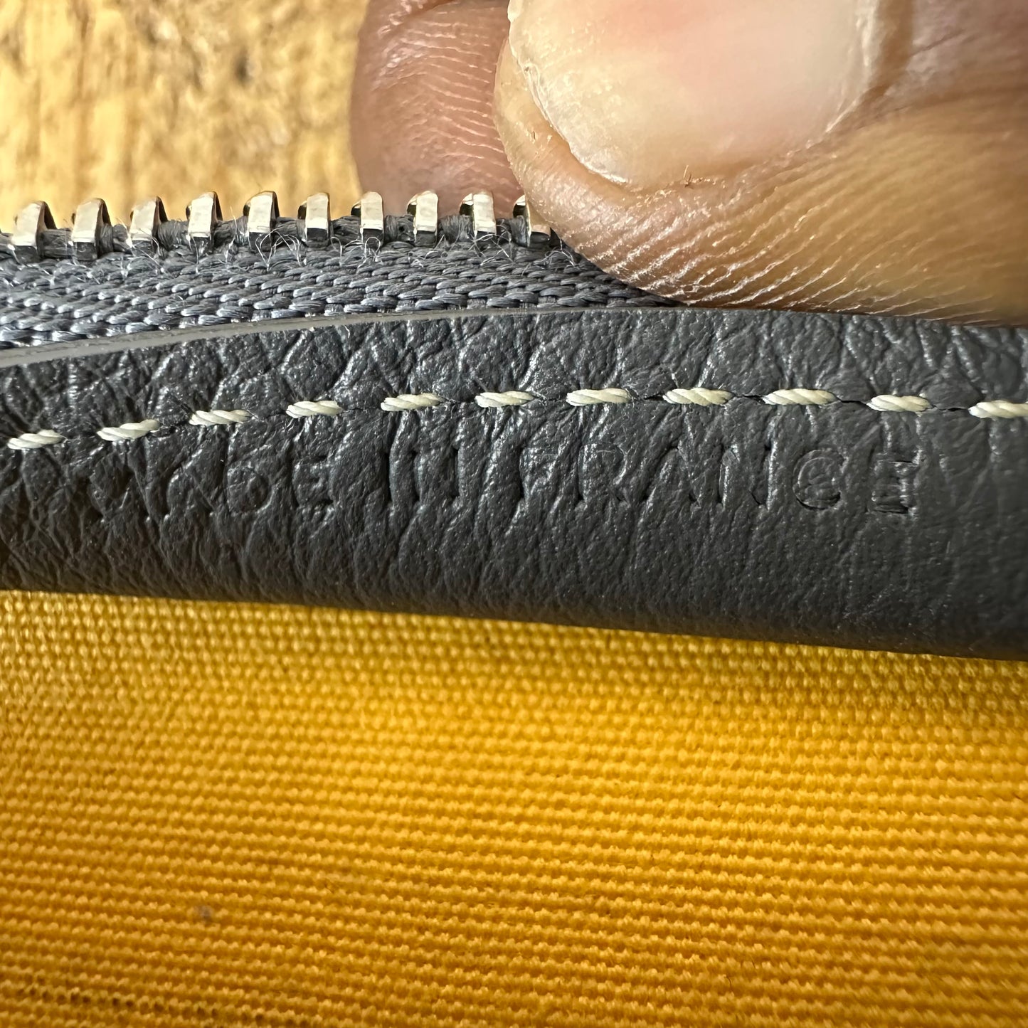 Goyard Jouvence Grey Monogram Toiletry Bag