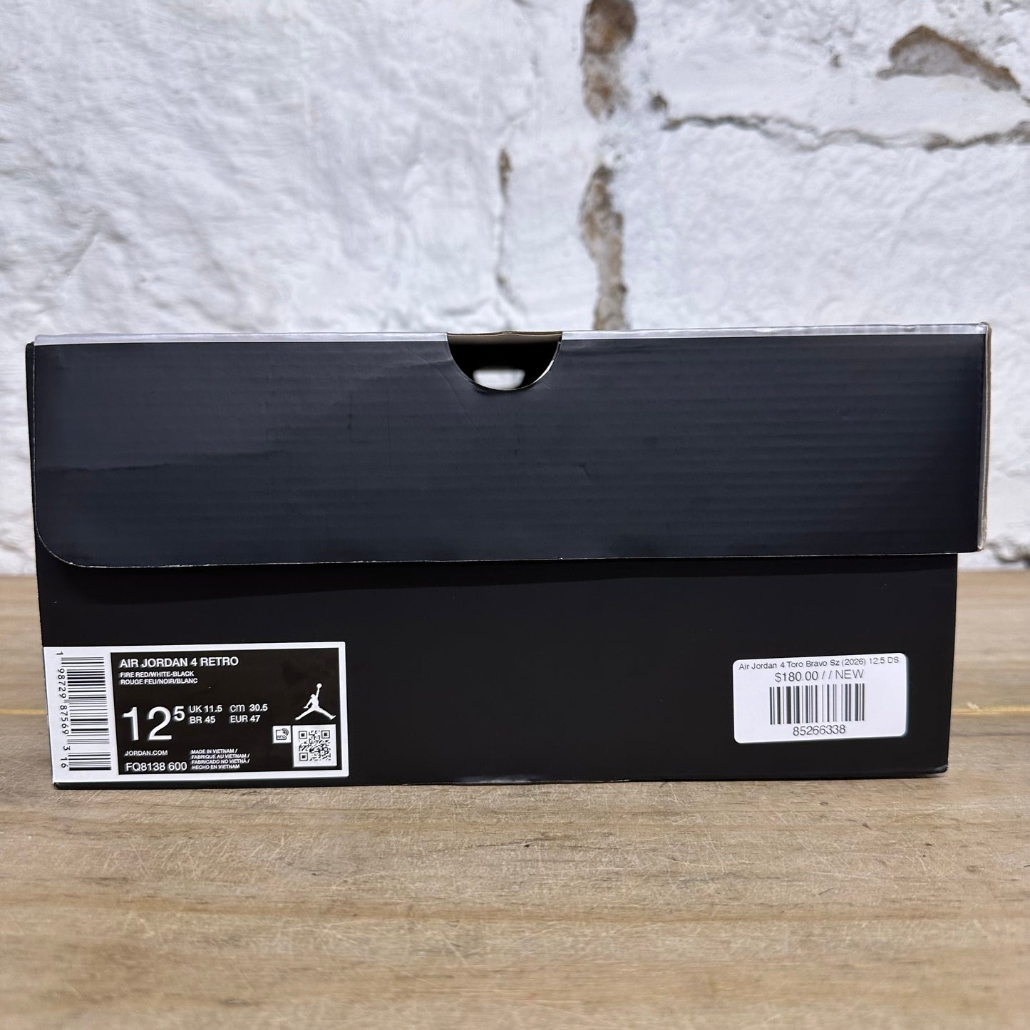 Air Jordan 4 Toro Bravo Sz (2026) 12.5 DS